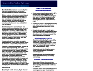 valueadvisors.com screenshot