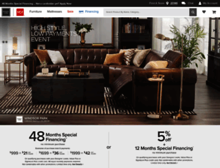 valuecityfurniture.com screenshot