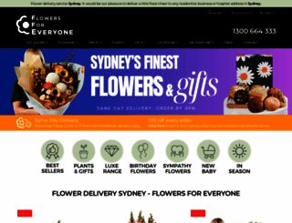 valueflowers.com.au screenshot