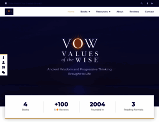 valuesofthewise.com screenshot
