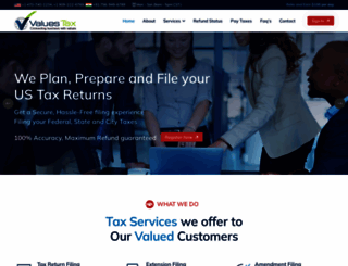 valuestax.com screenshot