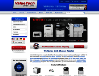 valuetechdirect.com screenshot