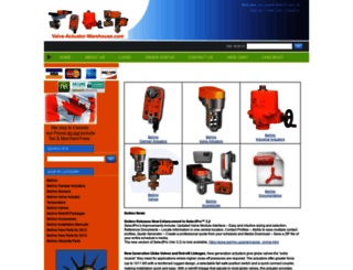 valve-actuator-warehouse.com screenshot