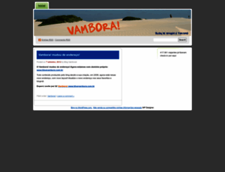 vamboravambora.wordpress.com screenshot
