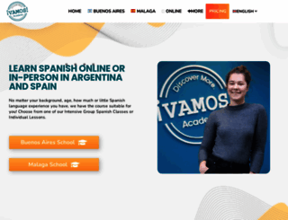 vamospanish.com screenshot