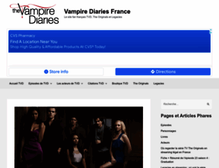 vampire-diaries.fr screenshot