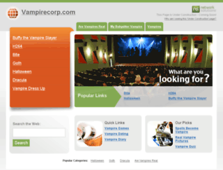 vampirecorp.com screenshot