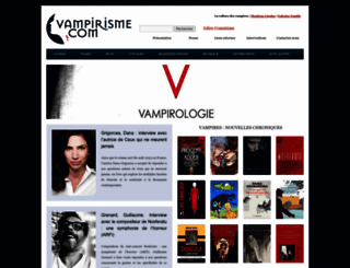 vampirisme.com screenshot