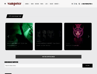 vampster.com screenshot