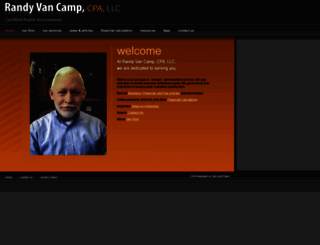 vancampcpas.com screenshot