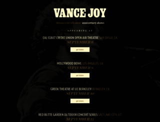 vancejoy.com screenshot