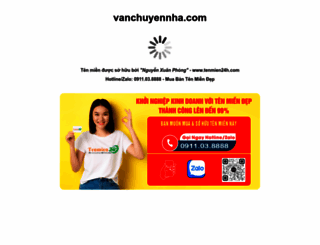 vanchuyennha.com screenshot