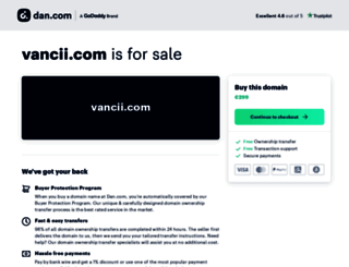 vancii.com screenshot