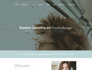 vancouveranxietytherapist.com screenshot