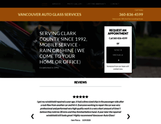 vancouverautoglassservices.com screenshot