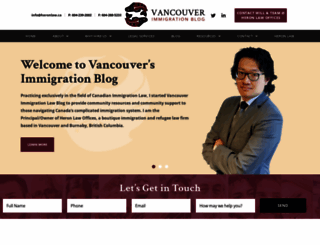vancouverimmigrationblog.com screenshot