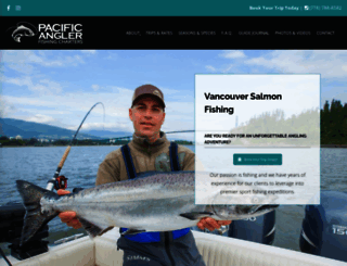 vancouversalmonfishing.ca screenshot