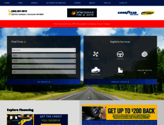 vancouvertireandauto.com screenshot