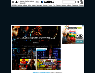 vandal.com screenshot