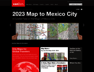 vandam.com screenshot
