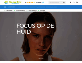 vanderbend.nl screenshot