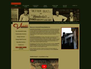 vanderbilt-home.com screenshot