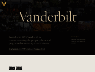 vanderbilt.com screenshot