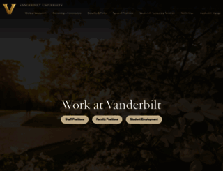 vanderbilt.jobs screenshot