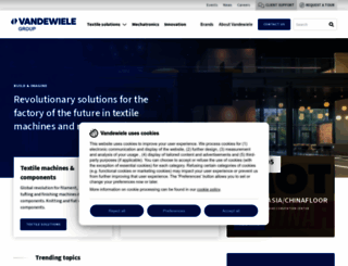 vandewiele.be screenshot