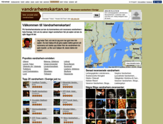 vandrarhemskartan.se screenshot