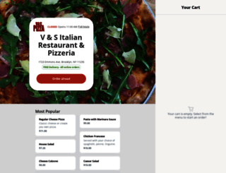 vandspizza.com screenshot