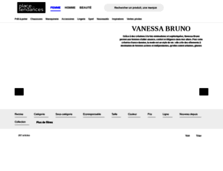 vanessa-bruno.placedestendances.com screenshot