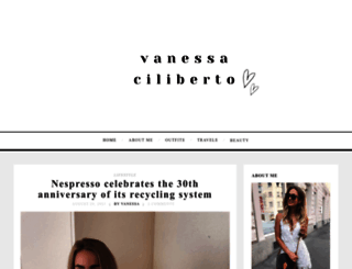 vanessaciliberto.com screenshot