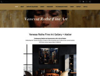 vanessarothefineart.com screenshot