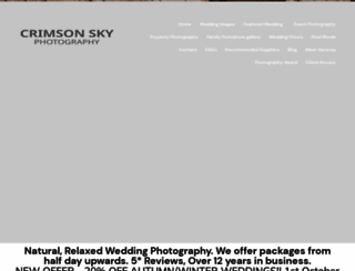 vanessawhitephotography.co.uk screenshot