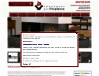 vangasfireplaces.com screenshot