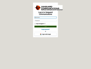 vanguard.intervalsonline.com screenshot