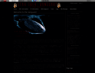 vanguard.wikidot.com screenshot