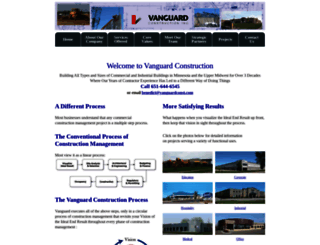 vanguardconst.com screenshot