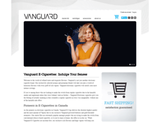 vanguardecigs.com screenshot
