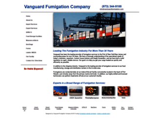 vanguardfumigation.com screenshot