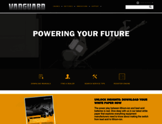 vanguardpower.com screenshot