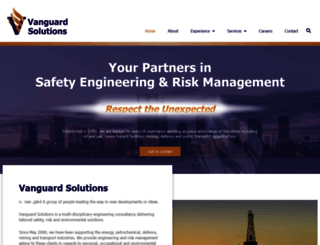 vanguardsolutions.com.au screenshot
