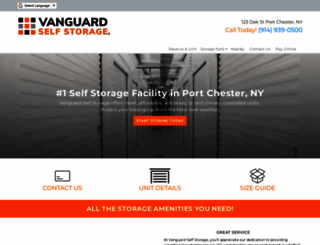 vanguardstorage123.com screenshot