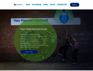 vanheemstraschool.nl screenshot