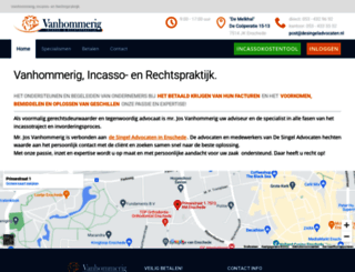 vanhommerig.nl screenshot