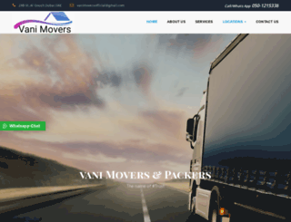 vanimovers.com screenshot