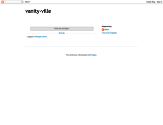 vanity-ville.blogspot.com screenshot