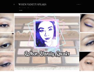 vanityspeaks.com screenshot