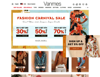 vanmes.com screenshot